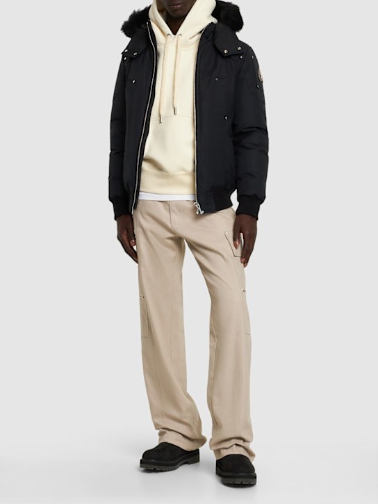 Luisaviaroma Piumino Ballistic In Cotone / Pelliccia
