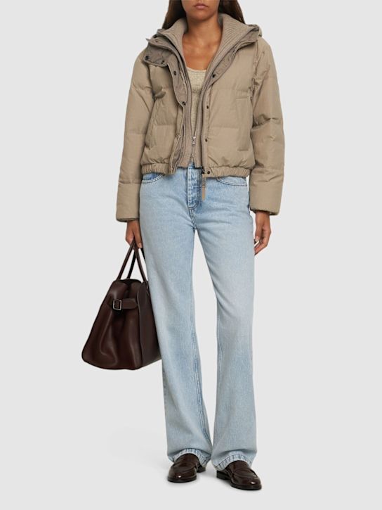 Luisaviaroma Piumino In Misto Cotone