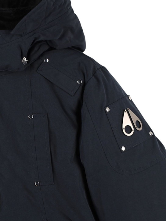 Luisaviaroma Piumino In Misto Poly Con Cappuccio