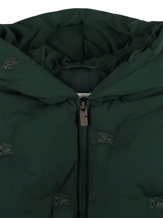 Luisaviaroma Piumino In Nylon Con Cappuccio