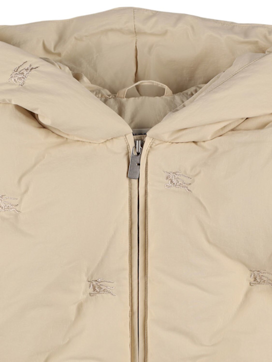 Luisaviaroma Piumino In Nylon Con Cappuccio