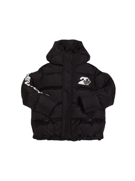 Luisaviaroma Piumino in nylon con cappuccio