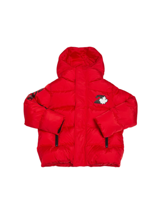 Luisaviaroma Piumino in nylon con cappuccio