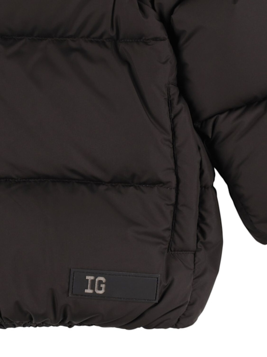 Luisaviaroma Piumino In Nylon Con Cappuccio