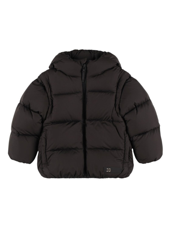 Luisaviaroma Piumino in nylon con cappuccio