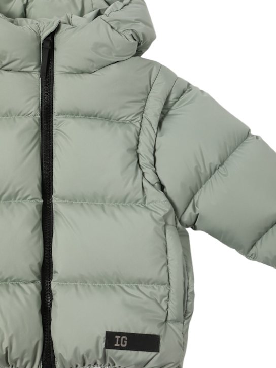 Luisaviaroma Piumino In Nylon Con Cappuccio