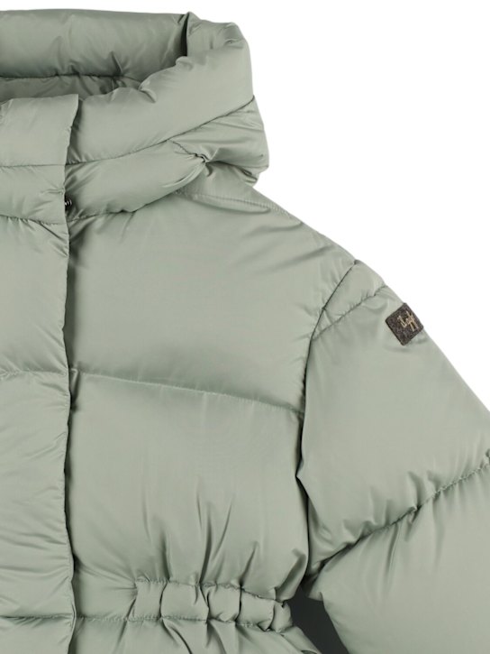 Luisaviaroma Piumino In Nylon Con Cappuccio