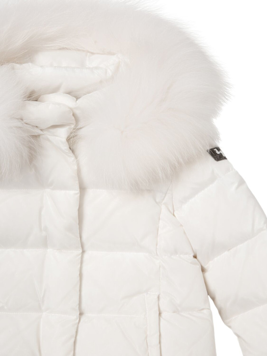 Luisaviaroma Piumino In Nylon Con Cappuccio
