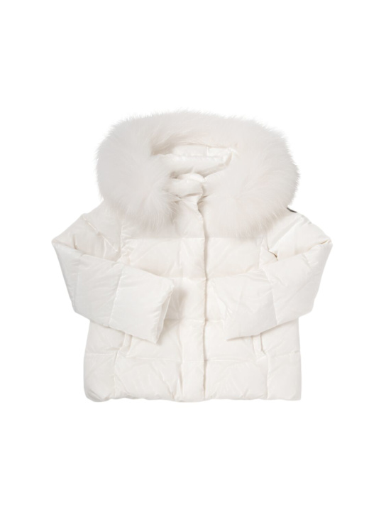 Luisaviaroma Piumino in nylon con cappuccio