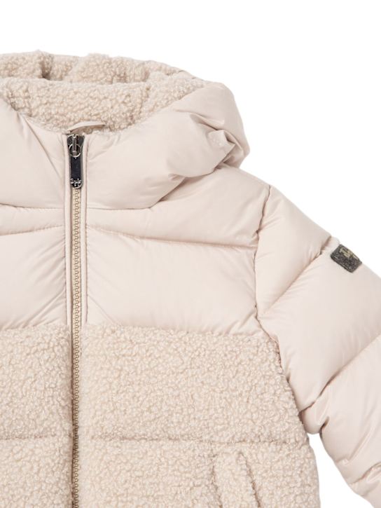 Luisaviaroma Piumino In Nylon E Orsetto
