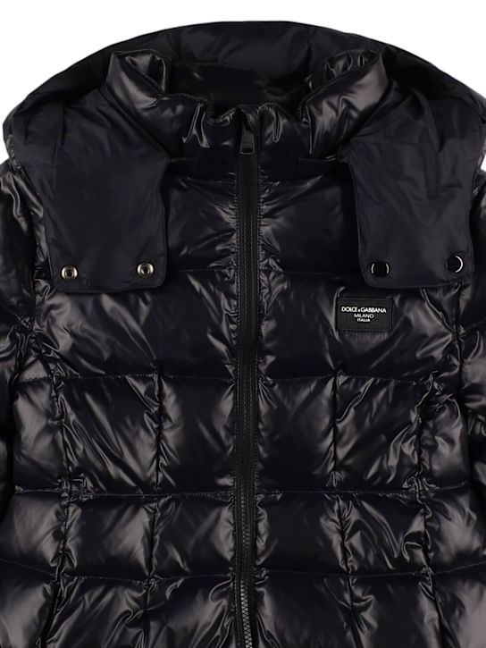 Luisaviaroma Piumino In Poly Con Cappuccio