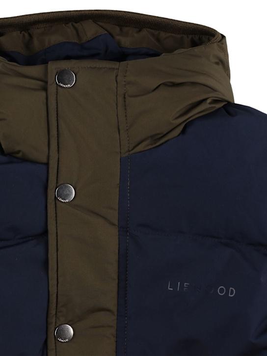 Luisaviaroma Piumino In Poly Riciclato Color Block