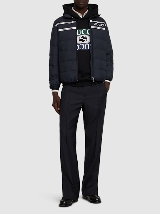 Luisaviaroma Piumino In Techno Leggero Con Logo