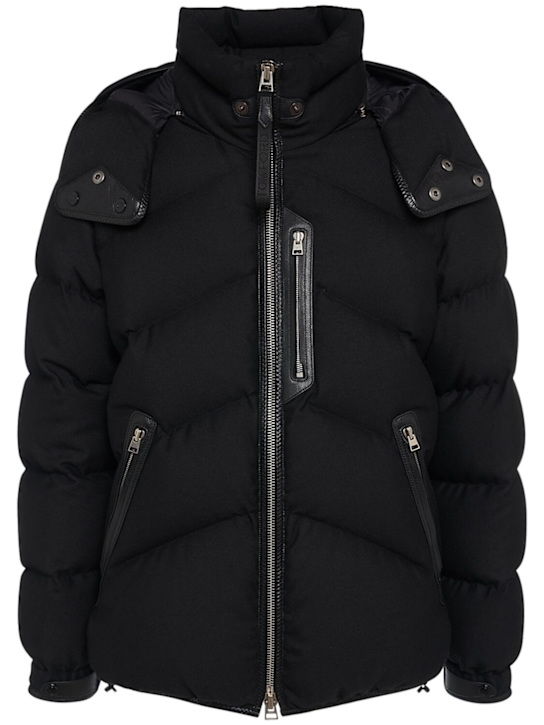 Luisaviaroma Piumino leggero in misto lana