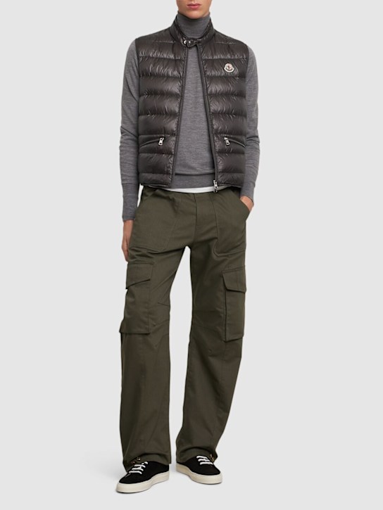 Luisaviaroma Piumino Smanicato Gui In Nylon