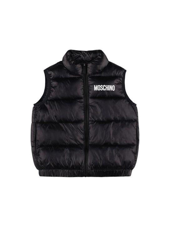 Luisaviaroma Piumino smanicato in nylon stampato