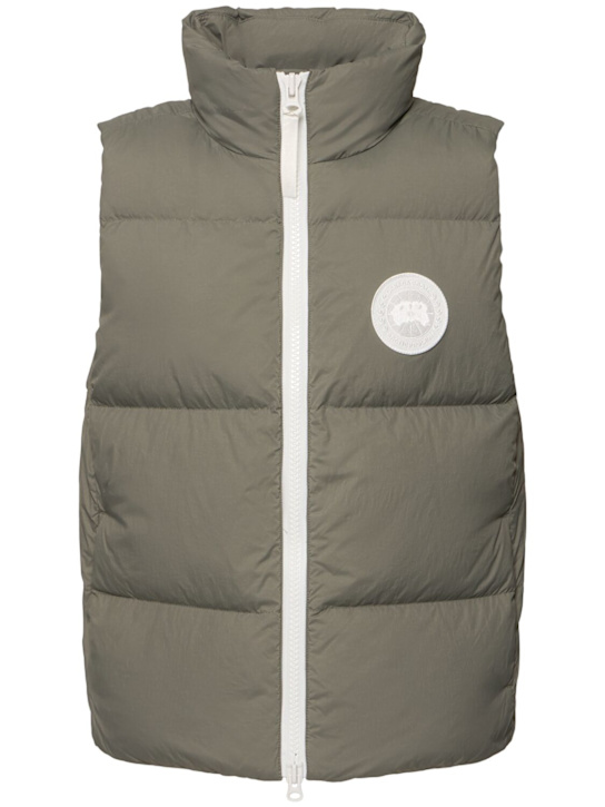Luisaviaroma Piumino smanicato Lawrence in nylon
