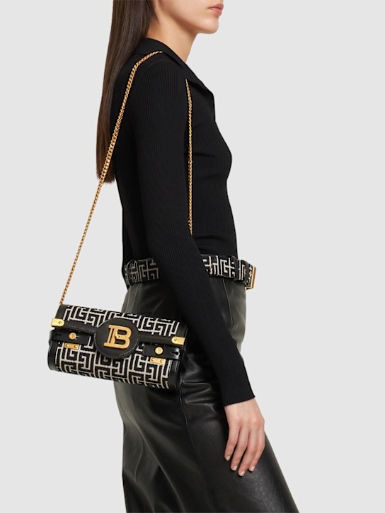 Luisaviaroma Pochette Bbuzz 23 Monogram Jacquard