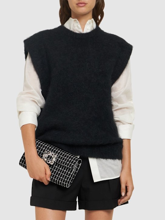 Luisaviaroma Pochette Con Fibbia Di Cristalli