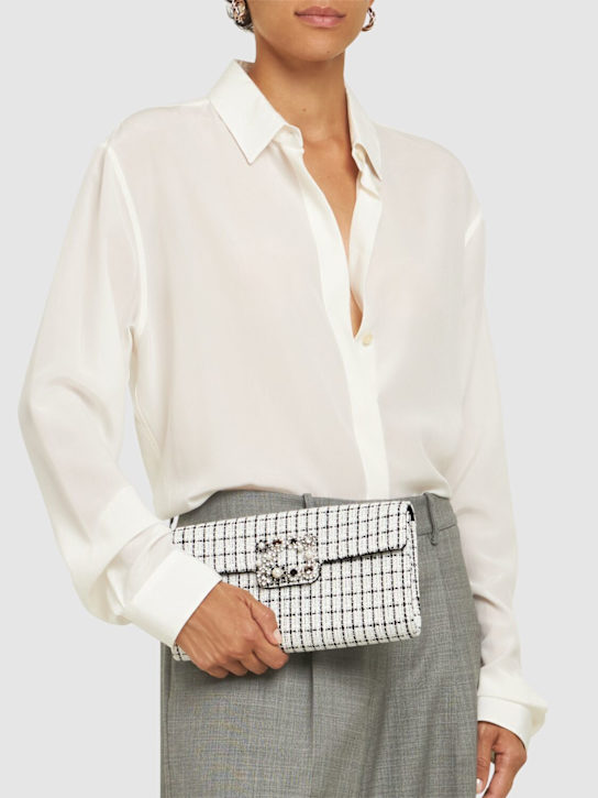 Luisaviaroma Pochette Envelope Con Fibbia Decorata