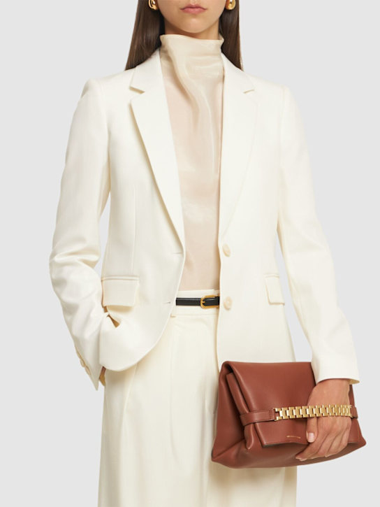 Luisaviaroma Pochette In Nappa Con Catena
