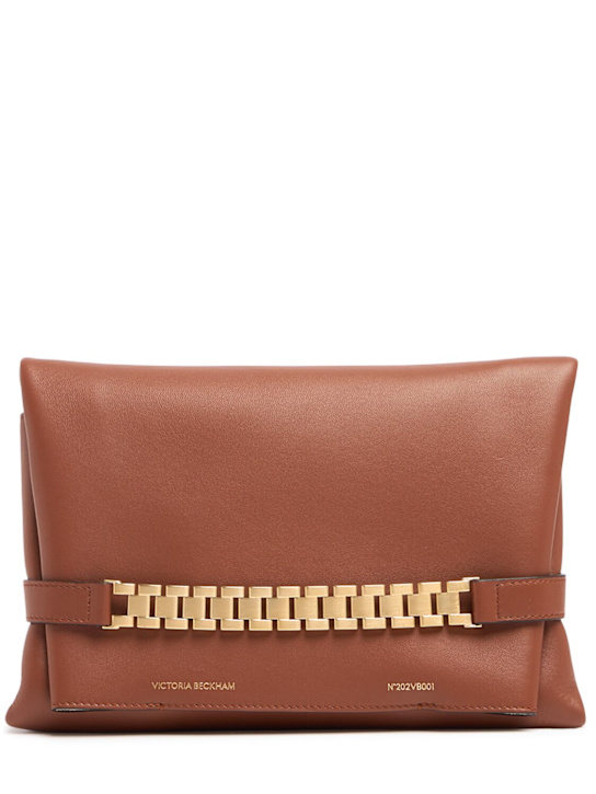 Luisaviaroma Pochette in nappa con catena