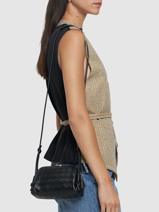 Luisaviaroma Pochette Intrecciato Concert In Pelle