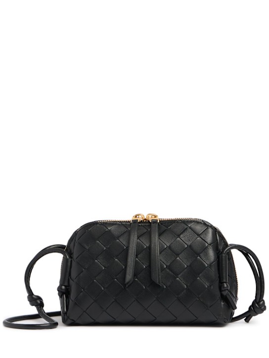 Luisaviaroma Pochette Intrecciato Concert in pelle