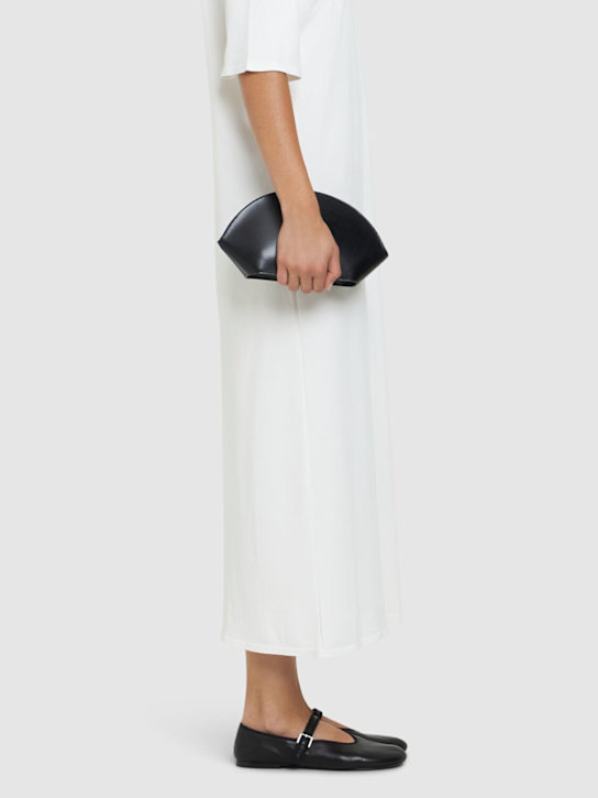 Luisaviaroma Pochette Mel In Pelle Lucida