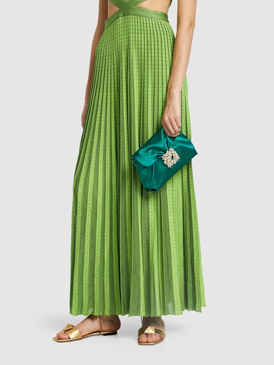 Luisaviaroma Pochette RV Bouquet In Raso