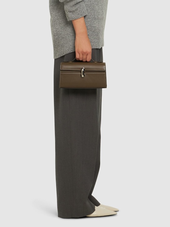 Luisaviaroma Pochette Symmetry In Pelle Liscia