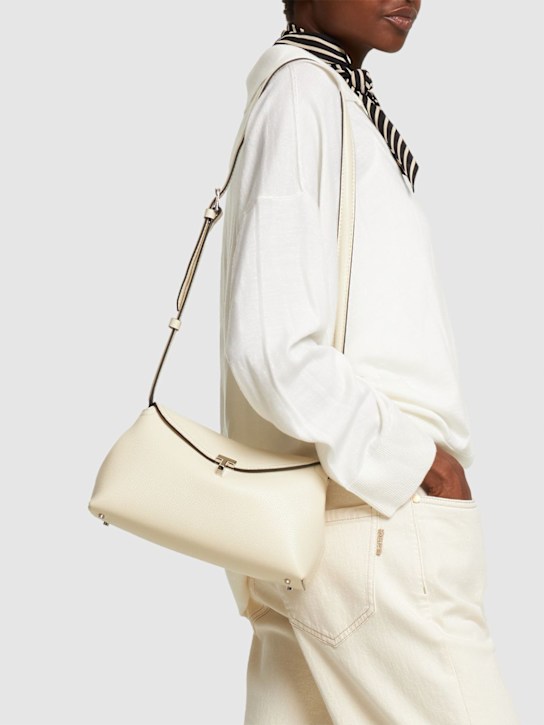 Luisaviaroma Pochette T-Lock In Pelle Martellata