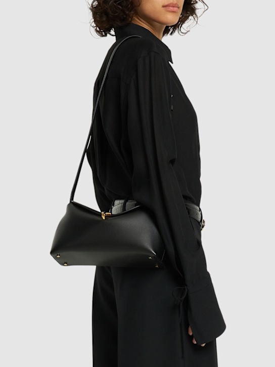 Luisaviaroma Pochette T-Lock In Pelle Palmellata