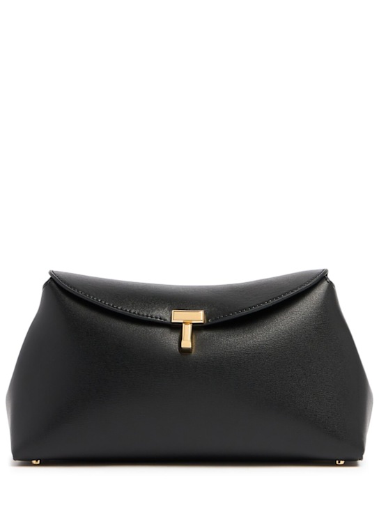 Luisaviaroma Pochette T-Lock in pelle palmellata