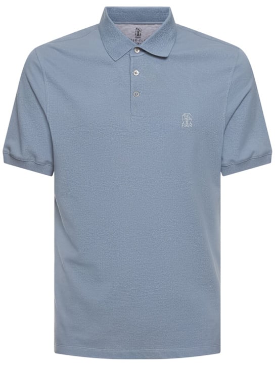 Luisaviaroma Polo in cotone piquet con logo