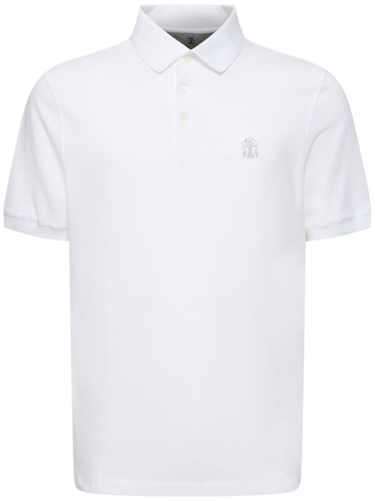Luisaviaroma Polo in cotone piquet con logo