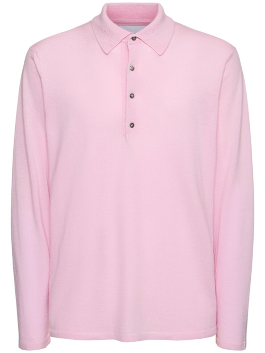 Luisaviaroma Polo in lana e seta