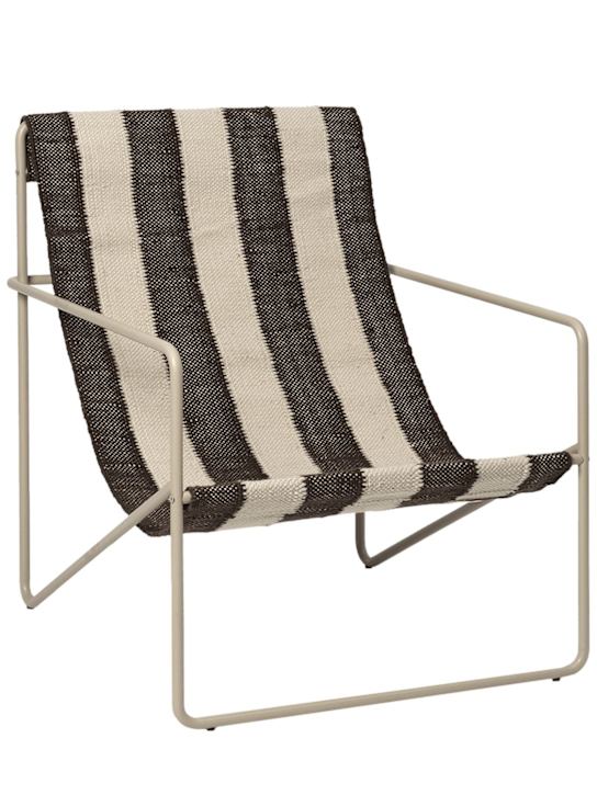 Luisaviaroma Poltrona Striped Desert