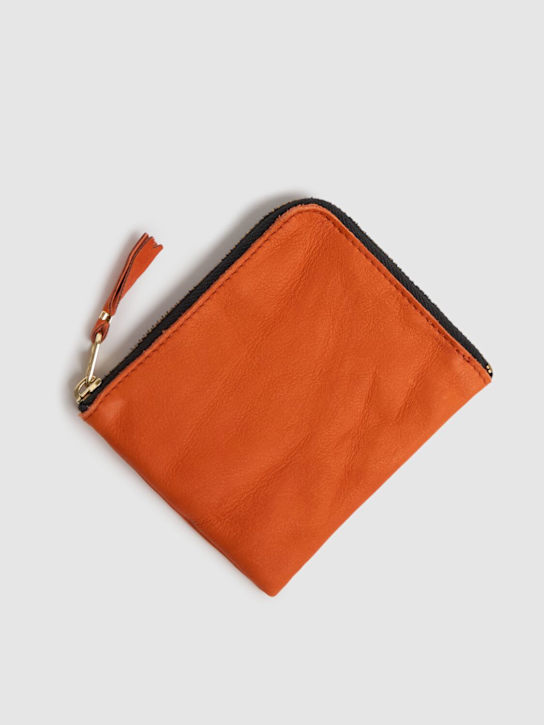 Luisaviaroma Portafoglio Con Zip In Pelle Washed