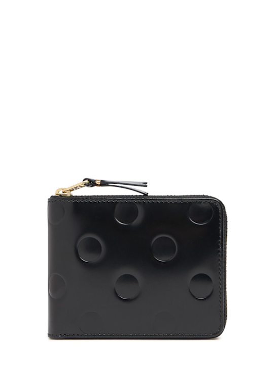 Luisaviaroma Portafoglio in pelle goffrata con zip