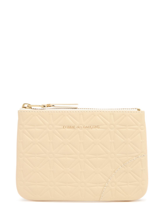 Luisaviaroma Portafoglio in pelle goffrata con zip
