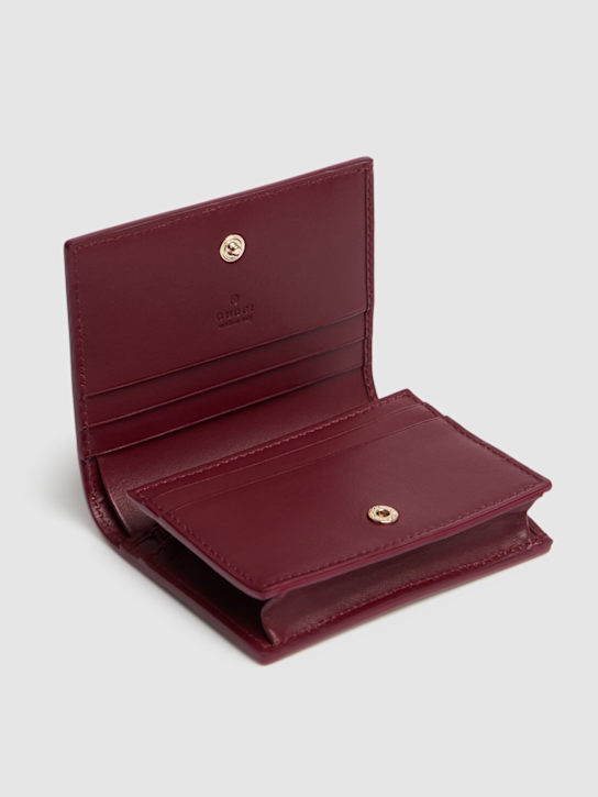 Luisaviaroma Portafoglio In Tela Mini GG Con Cane