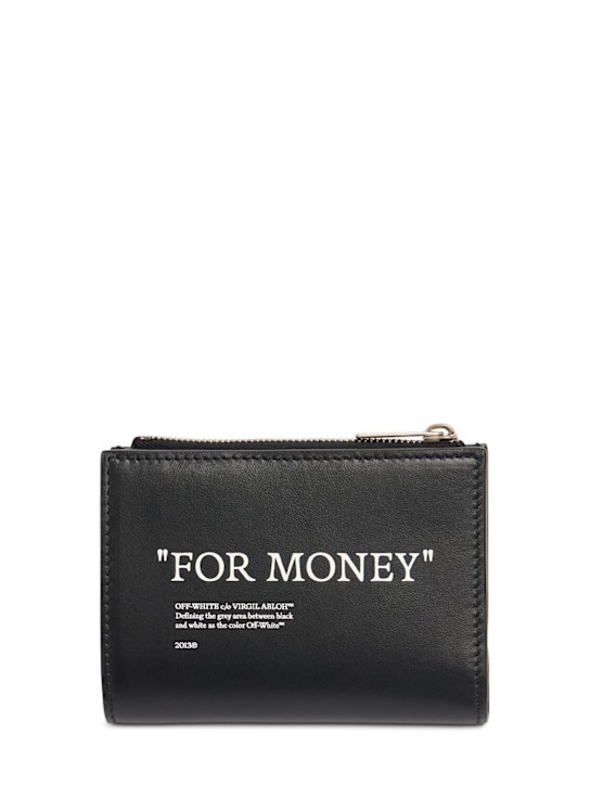 Luisaviaroma Portafoglio Quote in pelle con zip