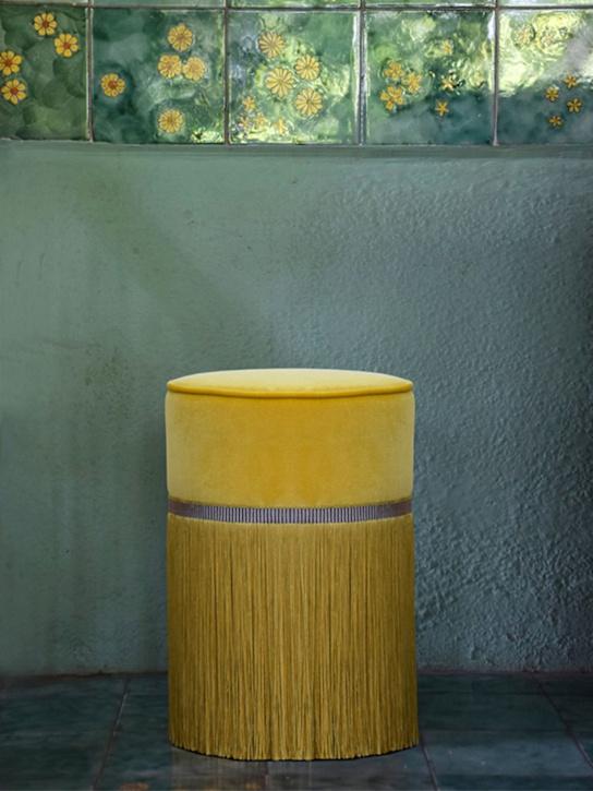 Luisaviaroma Pouf Couture A Tinta Unita