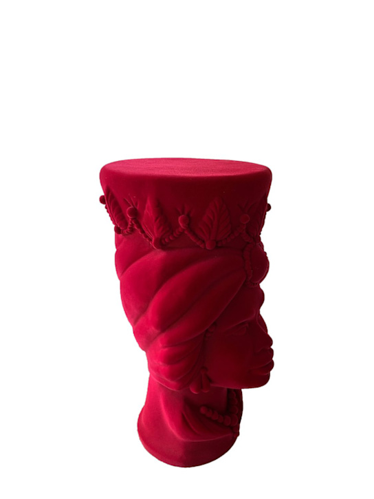 Luisaviaroma Pouf La Mora Effetto Velluto