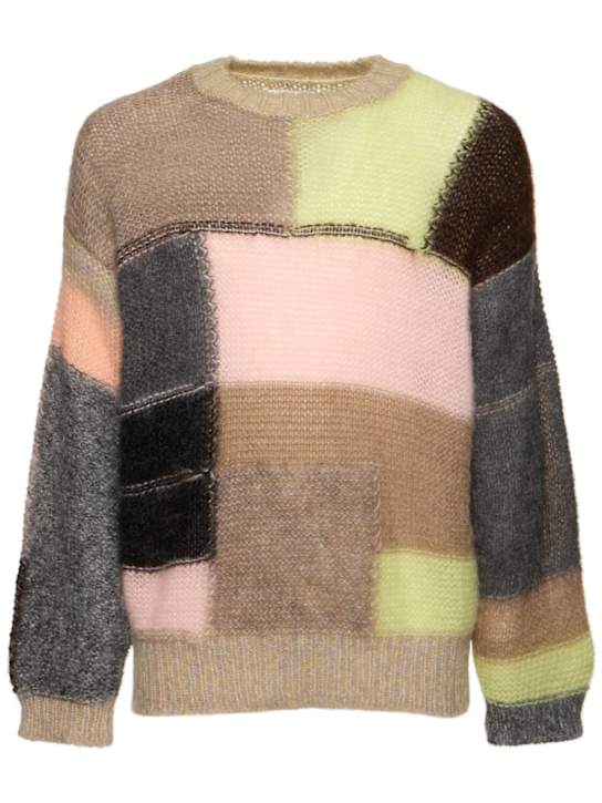 Luisaviaroma Pullover Arlecchino in misto mohair