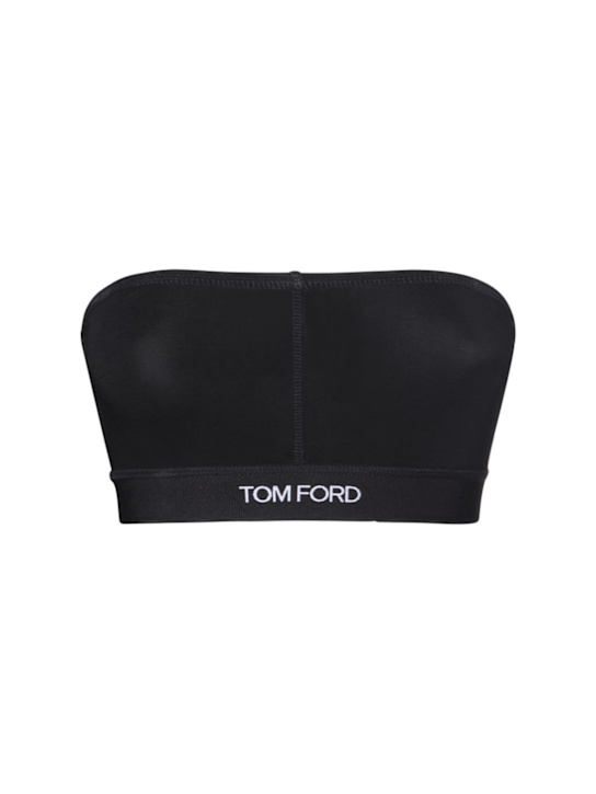 Luisaviaroma Reggiseno bandeau in techno jersey