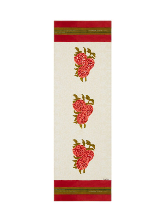 Luisaviaroma Runner Leopard Bouquet Red