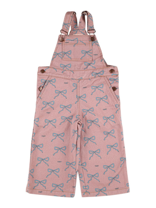 Luisaviaroma Salopette in denim di cotone stampato