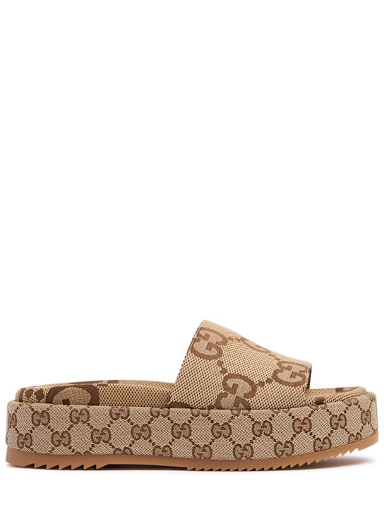 Luisaviaroma Sandali Angelina in tela GG 55mm